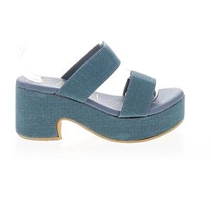 Matisse Teal Platform Sandals